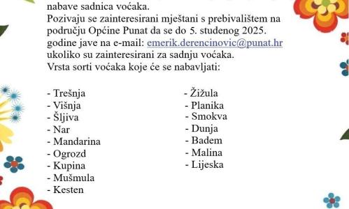 voćke