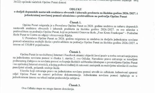 odluka