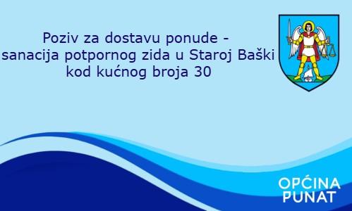 Sanacija potpornog zida
