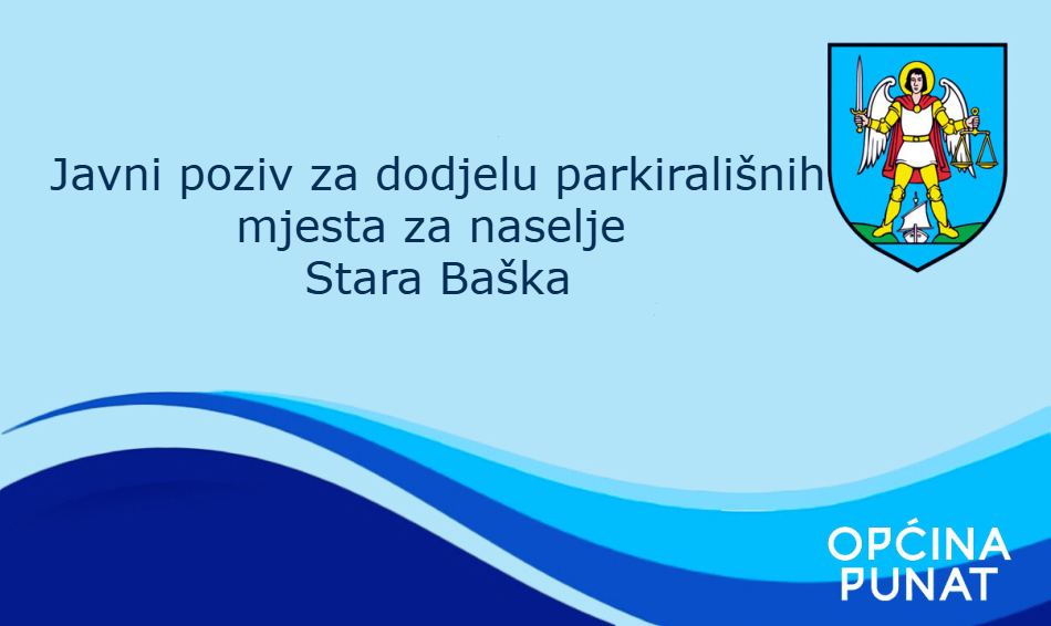 Javni poziv parkirališta Stara Baška